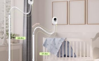 CaGuan Baby Monitor Floor Stand Review