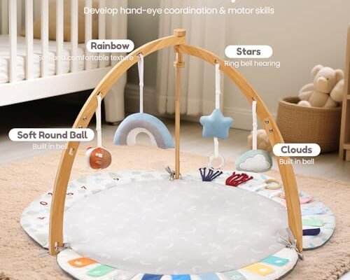 EXIN DECHEN Baby Play Gym & Activity Mat Review