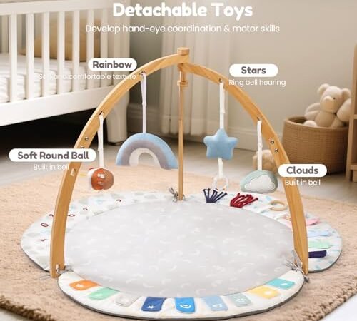 EXIN DECHEN Baby Play Gym & Activity Mat Review