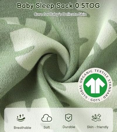 TURMEWU Baby Sleep Sack 0-6 Months Review