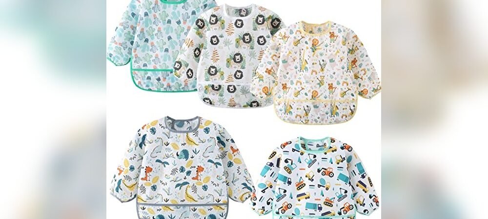 Best Long-Sleeve Baby Bibs for Full Coverage