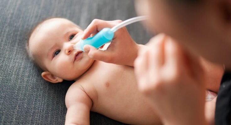 Cleaning Baby Nose Safely
