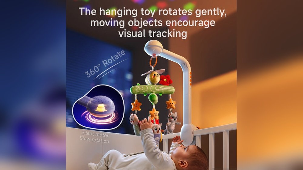 Crib Mobile With Rotating Features – Benefits