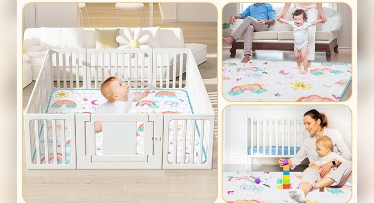 How to Do Safe Floor Play With Newborn