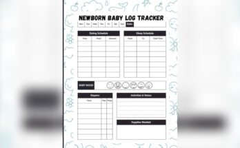 How to Track Newborn Nap Schedule