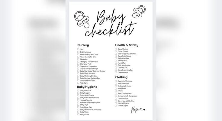 Newborn Hygiene Checklist