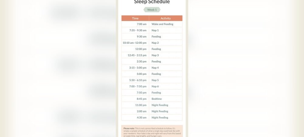 What is a Newborn Sleep Schedule