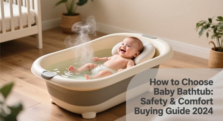 How to Choose a Safe Baby Bathtub