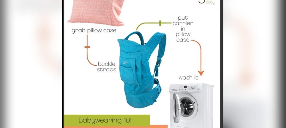 How to Clean And Wash a Baby Carrier