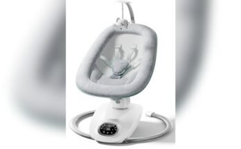 Best Quiet Electric Baby Swing for Sleep Soothing