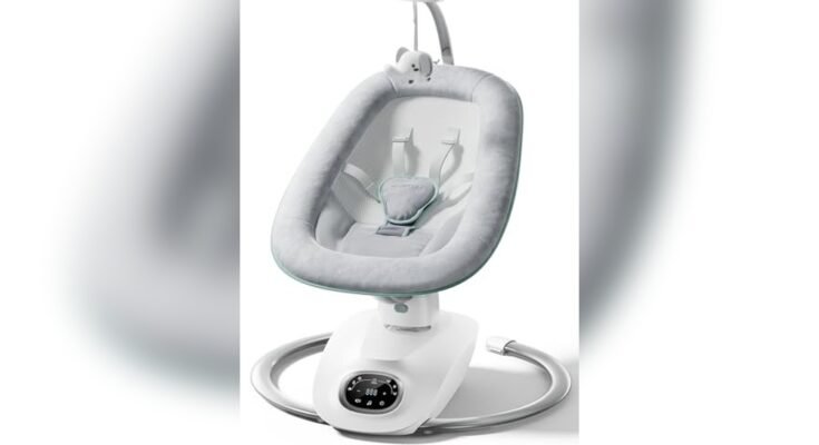 Best Quiet Electric Baby Swing for Sleep Soothing